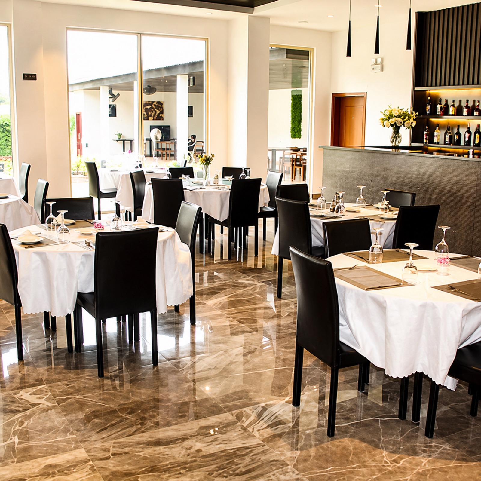 Restaurant de l'Hôtel 4 Saisons, Bangui
